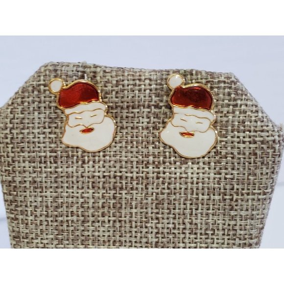 2 for $10 🎈 Set of 3 Pierced Christmas Holiday Earrings Santa Snowman Tree - Picture 3 of 8